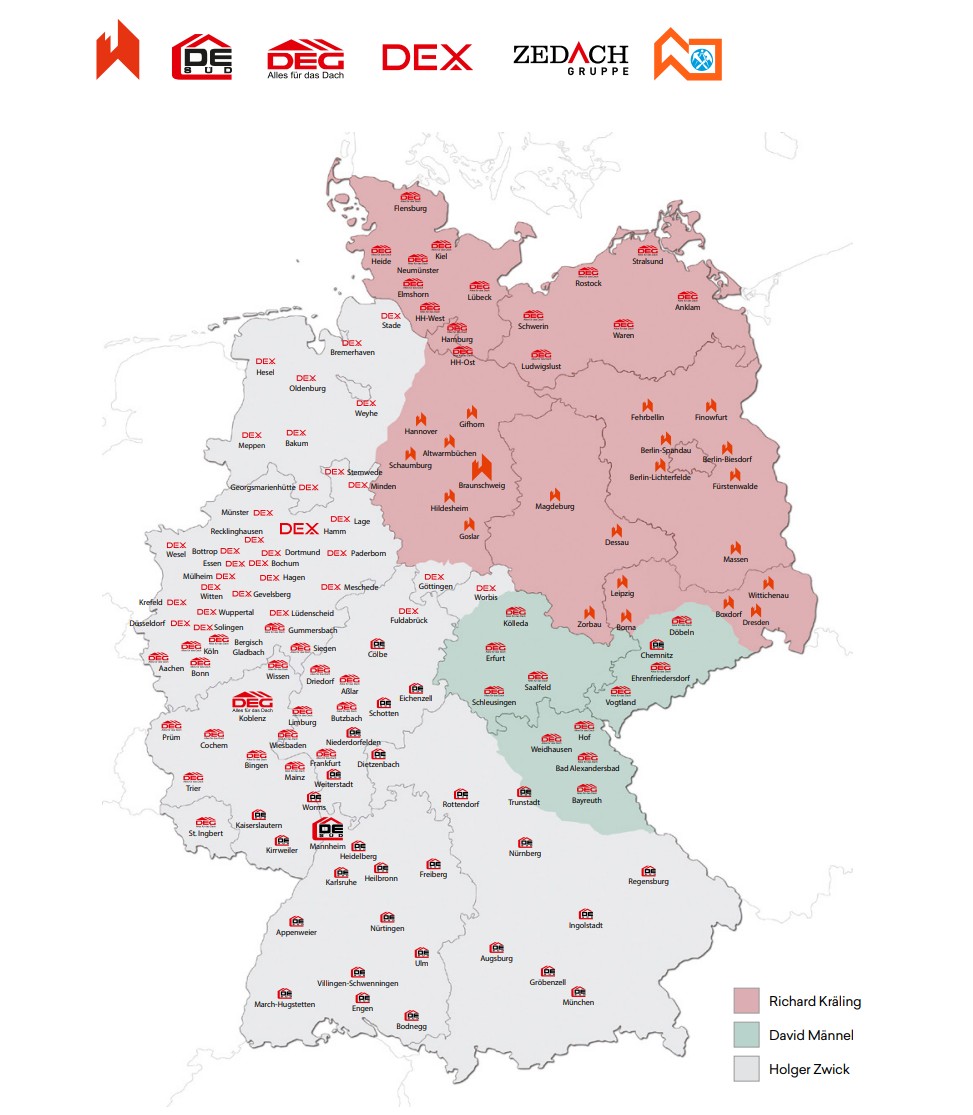Isola Distribution Dachprodukte Deutschland Zedach